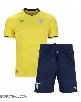 Billige Fotballdrakt Lazio Replika Bortedraktsett Barn 2024-25 Kortermet (med bukser)